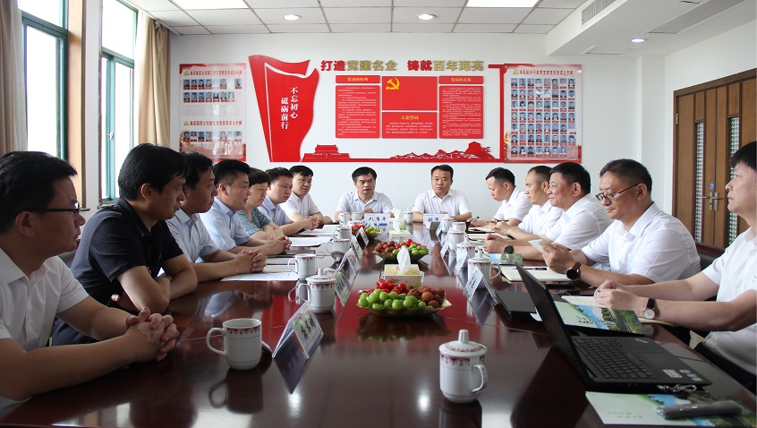 รองเลขาธิการคณะกรรมการพรรคเทศบาลเมือง Linqing และนายกเทศมนตรีของมณฑลซานตง นาย Lei Qijun เยี่ยมชมบริษัท Hailiangหุ้นส่วนจำกัด